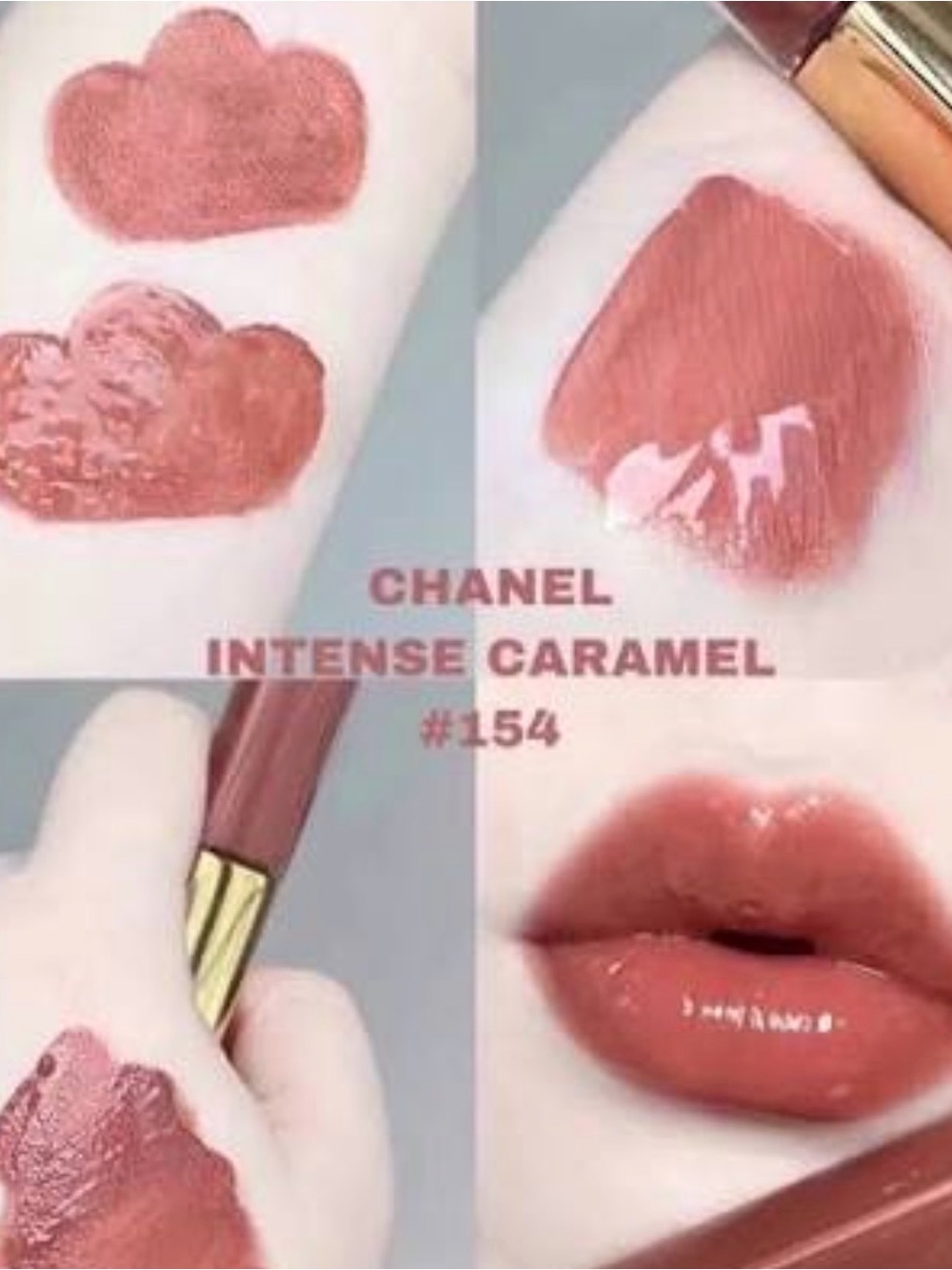 CHANEL duo lipstick 154 Intense Caramel Brand New in Box AMAZING!🌸🫶